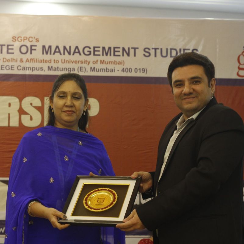 Devang Raja was invited at Guru Nanak Collage